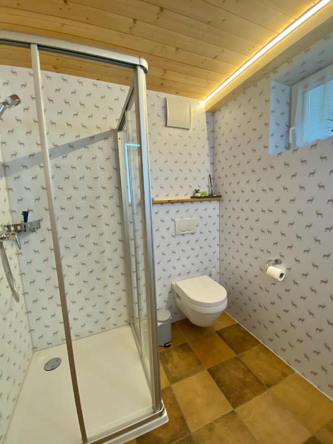 Damuelser Holzhus Appartement Buitenkant foto